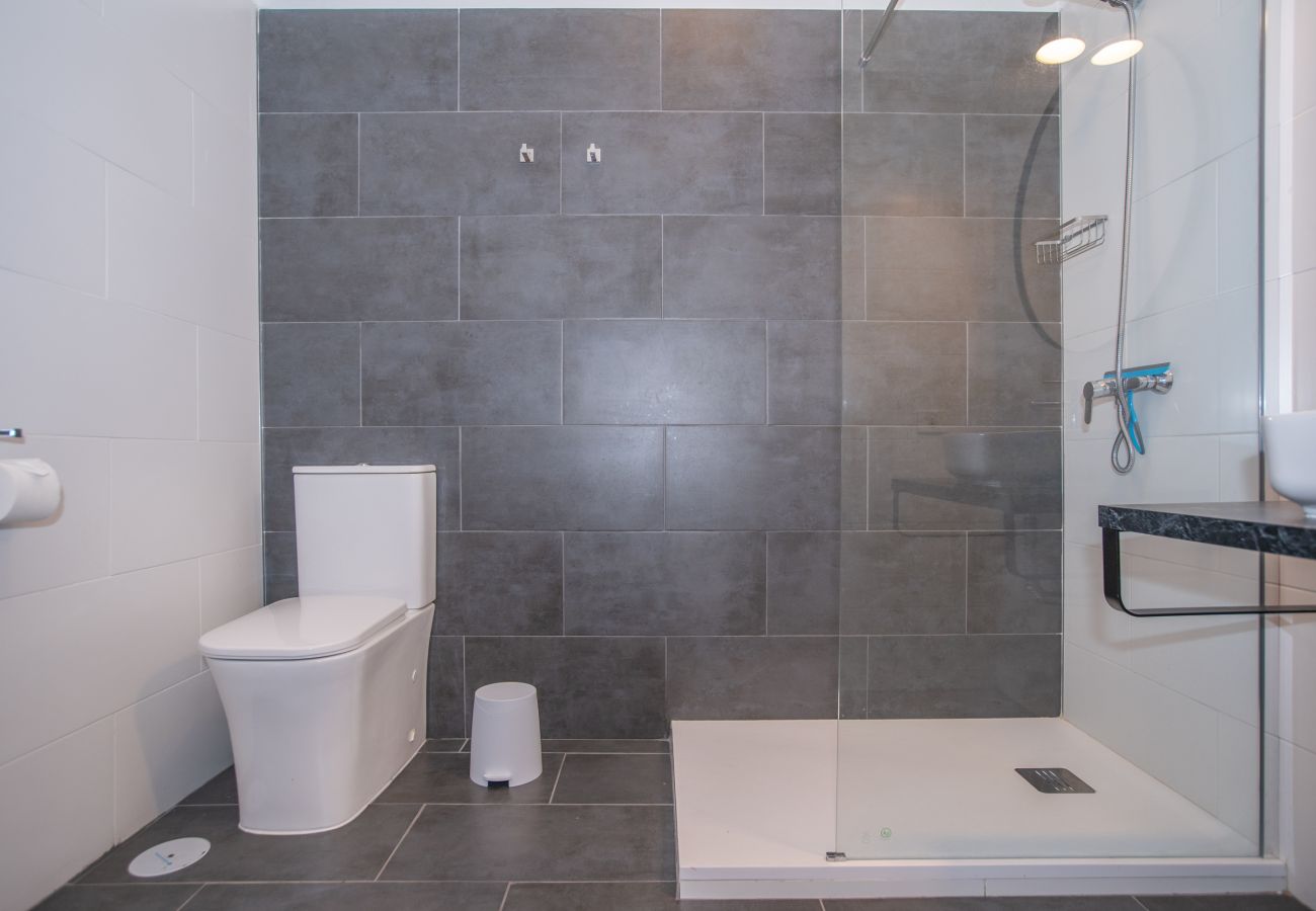 Apartment in Santiago del Teide - Apartment in Lanzarote with views of 