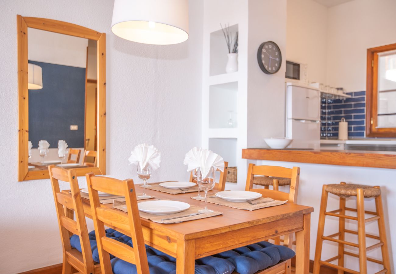 Apartment in Santiago del Teide - Apartment in Lanzarote with views of 