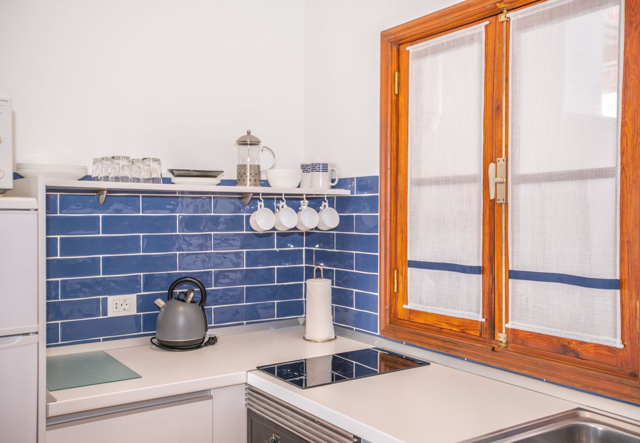 Apartment in Santiago del Teide - Apartment in Lanzarote with views of 