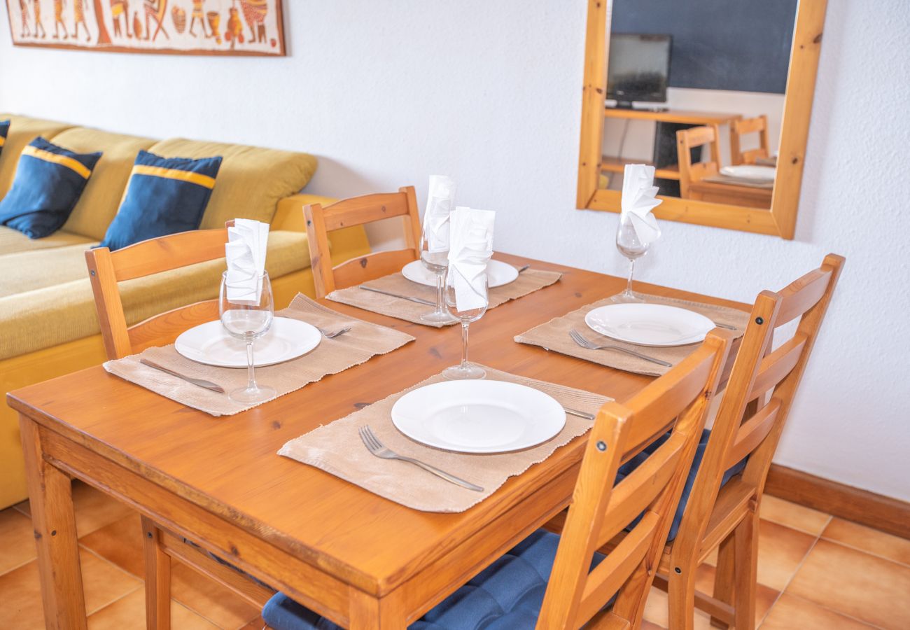 Apartment in Santiago del Teide - Apartment in Lanzarote with views of 