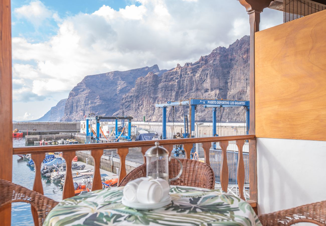 Apartment in Santiago del Teide - Apartment in Lanzarote with views of 