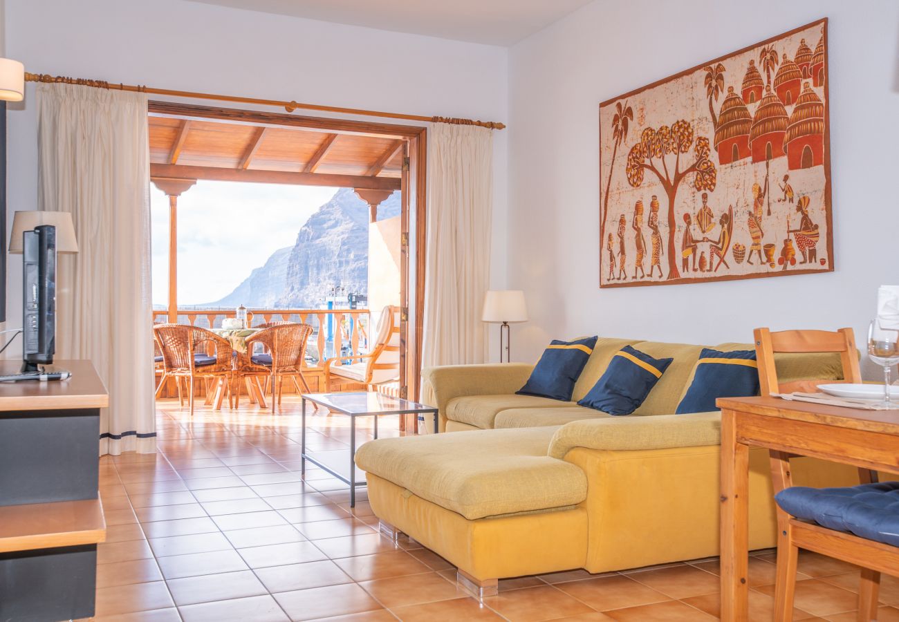 Apartment in Santiago del Teide - Apartment in Lanzarote with views of 