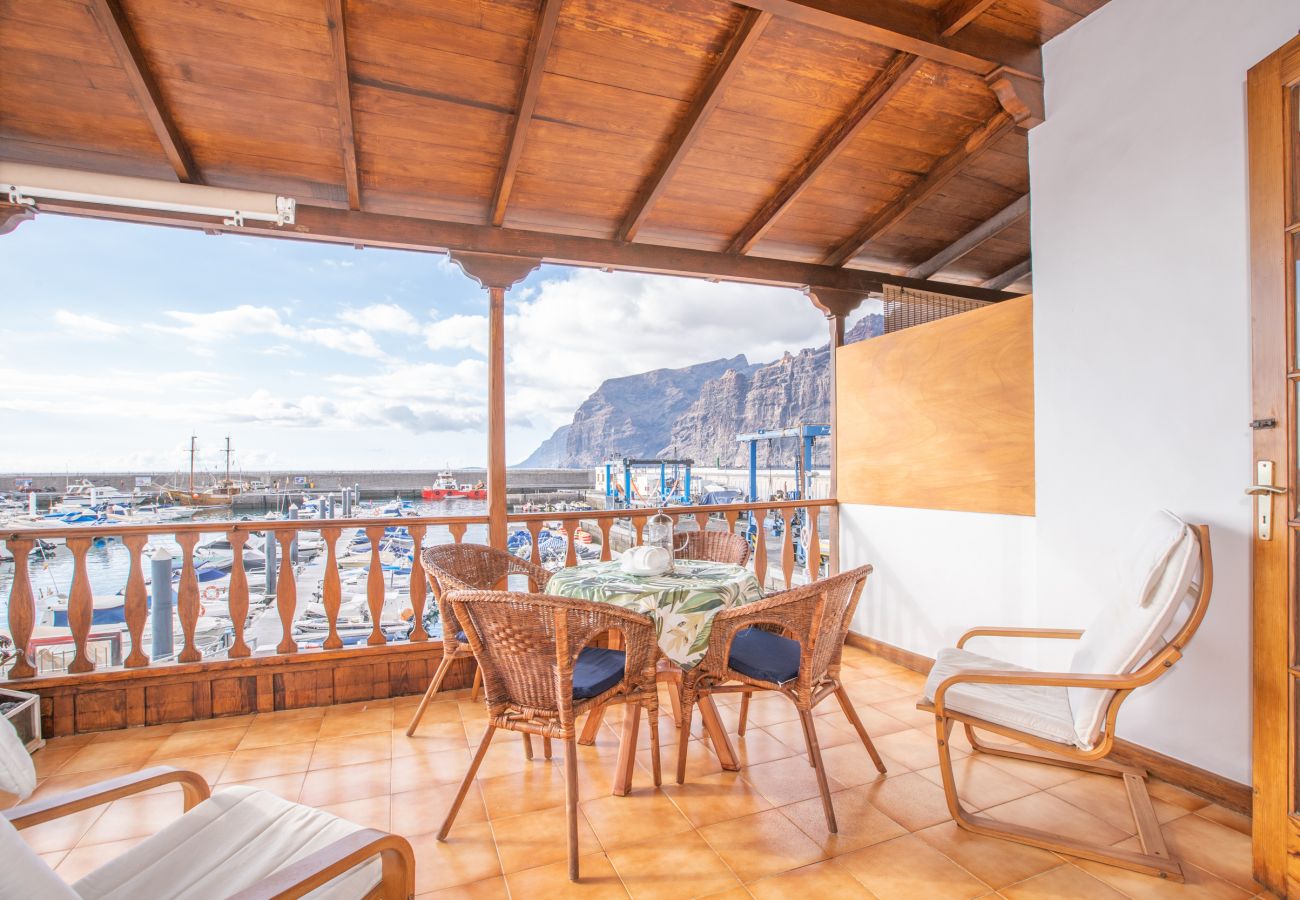 Apartment in Santiago del Teide - Apartment in Lanzarote with views of 