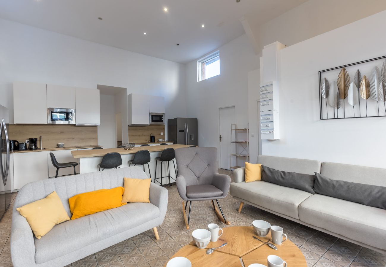 Apartment in Le Mans - Le Galant - Terrasse - 16 pers. - Rêve au Mans