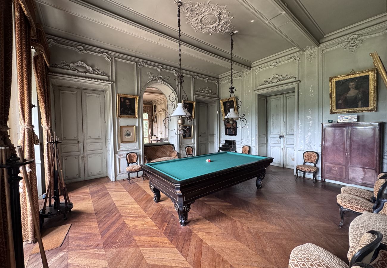 Country house in Maigné - Château de Resteau - Haut de Gamme - 15 pers - Rêve au Mans