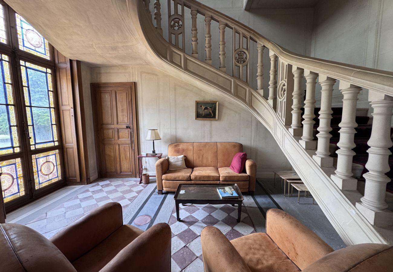 Country house in Maigné - Château de Resteau - Haut de Gamme - 15 pers - Rêve au Mans