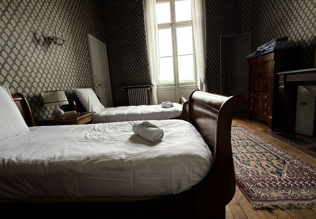 Country house in Maigné - Château de Resteau - Haut de Gamme - 15 pers - Rêve au Mans