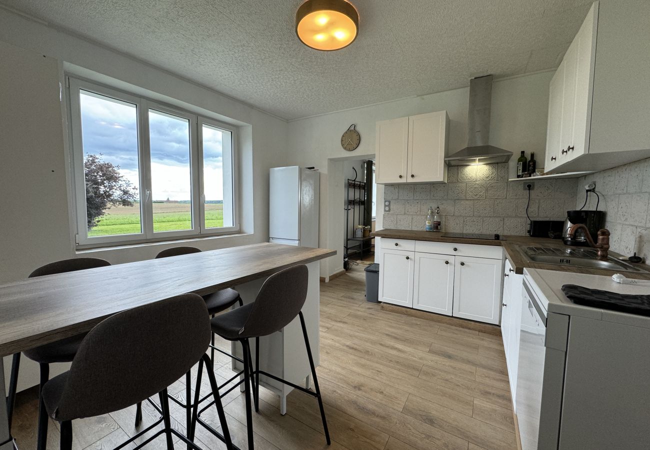 Cottage in Saint-Vincent-du-Lorouër - La Paquerie - Gîte - Campagne - 12 pers - Rêve au Mans