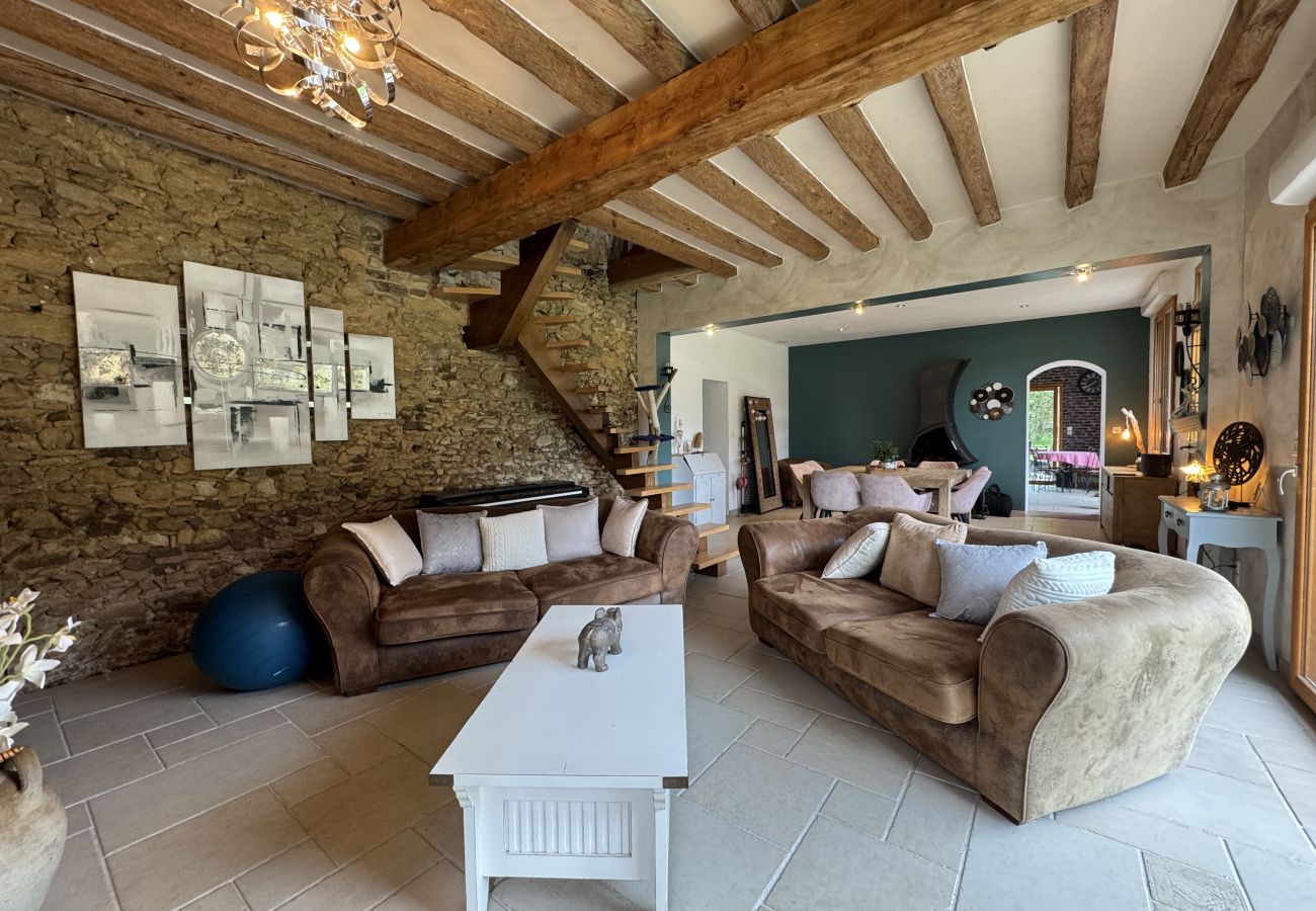 House in Roézé-sur-Sarthe - La Parenthèse Verte - 8pers - Piscine - Rêve au Mans
