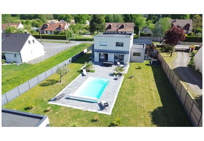 House in Changé - La Villa DS - 9pers - Piscine - Rêve au Mans House in Changé - La Villa DS - 9pers - Piscine - Rêve au Mans