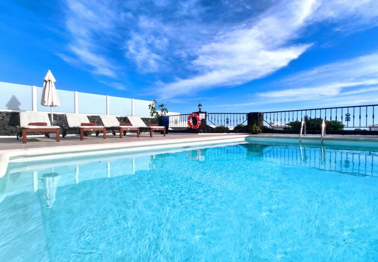 Villa à Tías - Villa 21, luxueuse villa avec piscine chauffée 