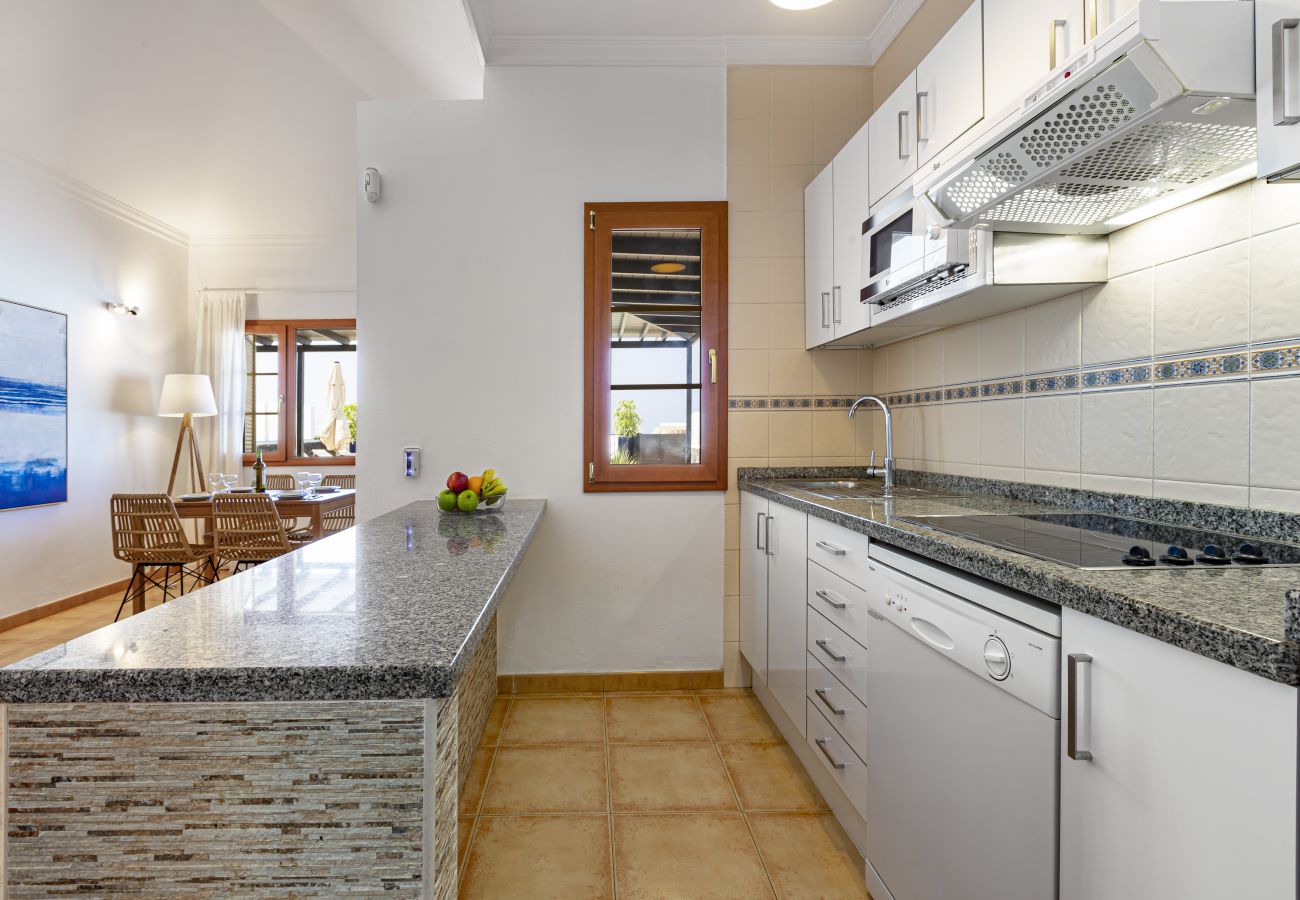 Villa à Tías - Villa 21, luxueuse villa avec piscine chauffée 