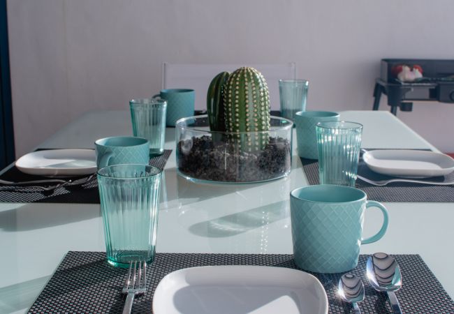 Maison à Playa Blanca - La niña bonita - villa au bord de la piscine avec vue sur la mer Maison à Playa Blanca - La niña bonita - villa au bord de la piscine avec vue sur la mer