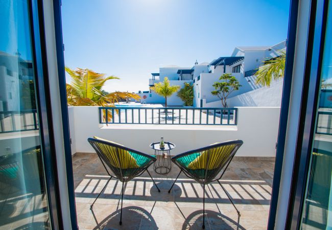 Maison à Playa Blanca - La niña bonita - villa au bord de la piscine avec vue sur la mer Maison à Playa Blanca - La niña bonita - villa au bord de la piscine avec vue sur la mer