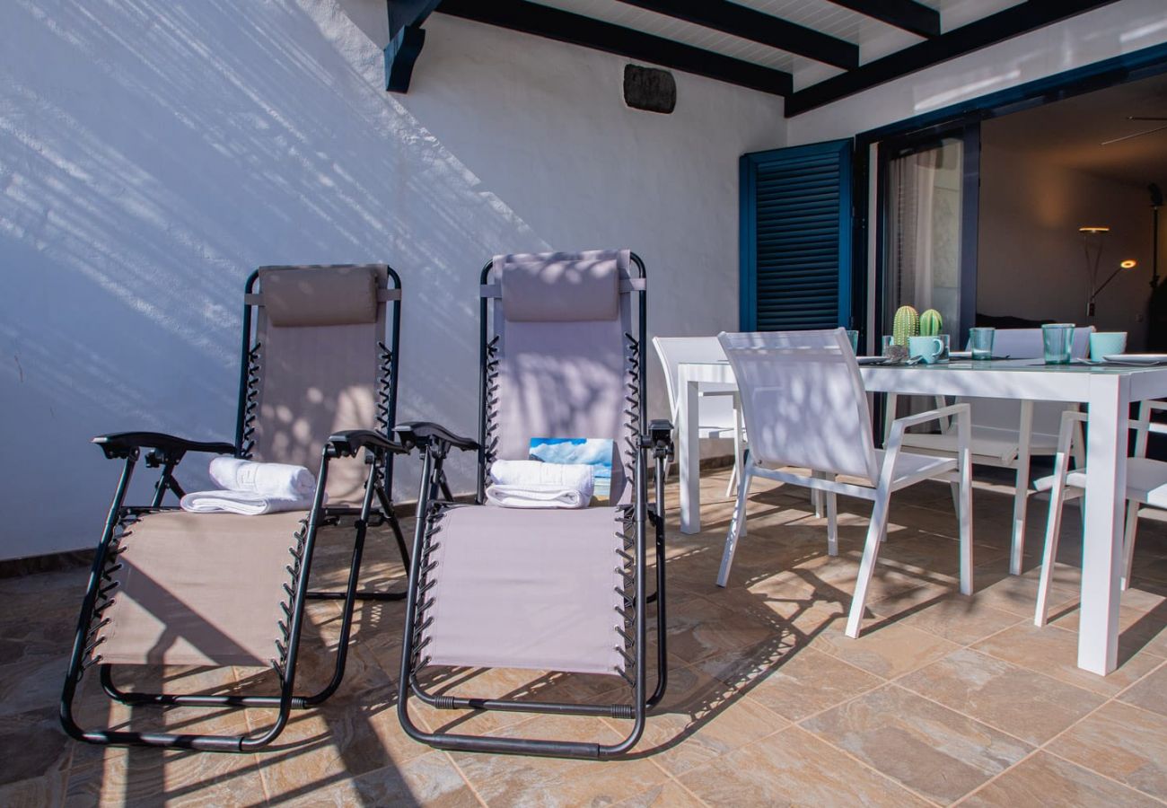 Maison à Playa Blanca - La niña bonita - villa au bord de la piscine avec vue sur la mer