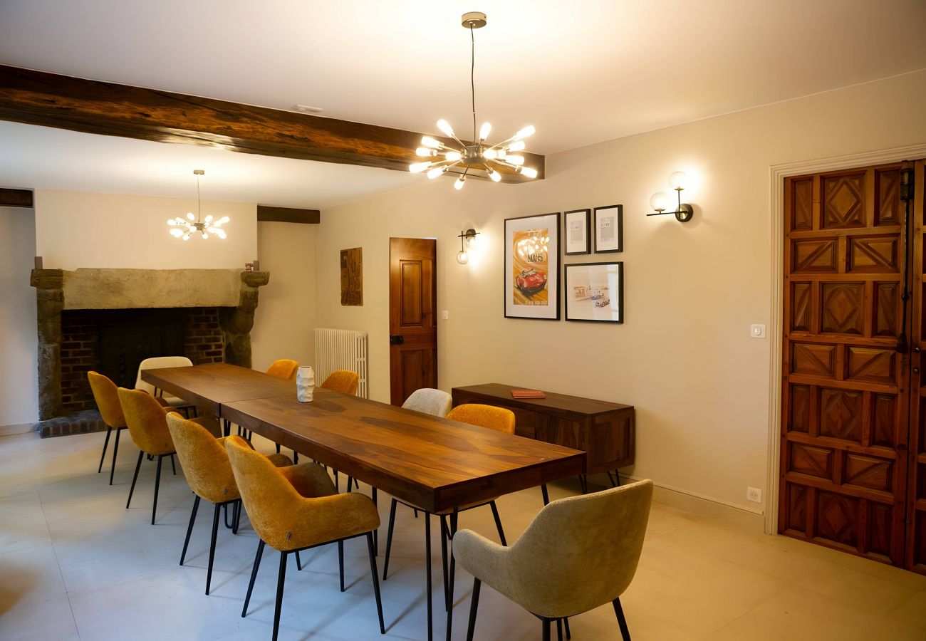 Villa à Mulsanne - La Maison des Pilotes - Jardin - 15 pers. - Rêve au Mans