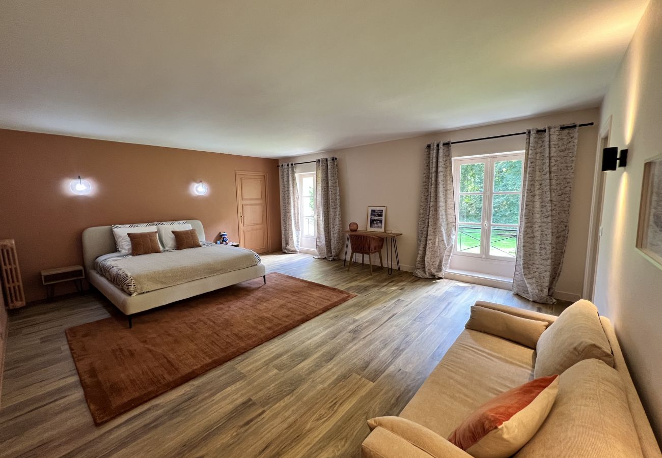 Villa à Mulsanne - La Maison des Pilotes - Jardin - 15 pers. - Rêve au Mans