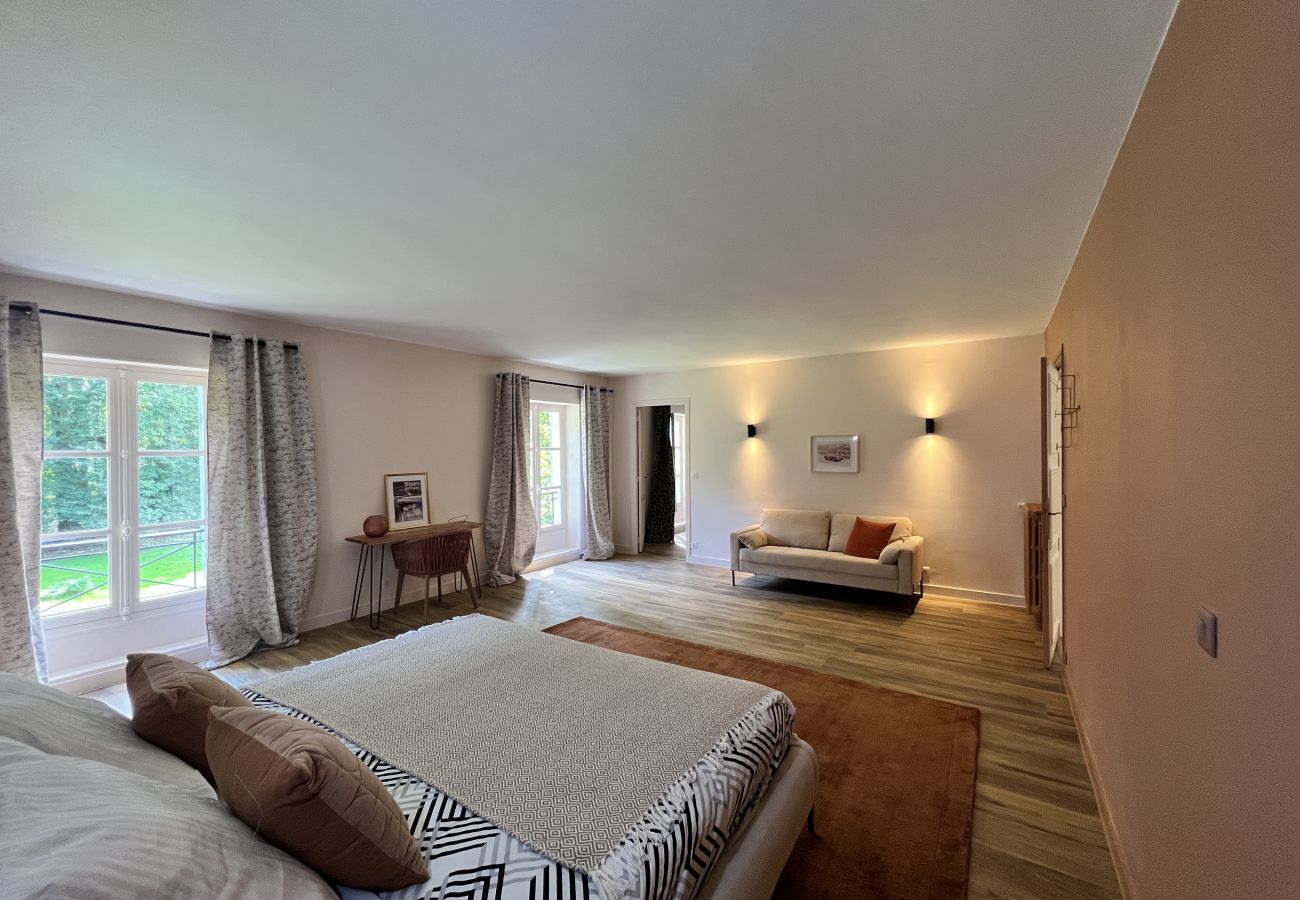 Villa à Mulsanne - La Maison des Pilotes - Jardin - 15 pers. - Rêve au Mans
