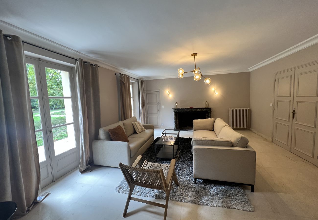 Villa à Mulsanne - La Maison des Pilotes - Jardin - 15 pers. - Rêve au Mans