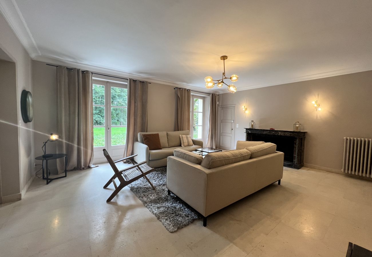 Villa à Mulsanne - La Maison des Pilotes - Jardin - 15 pers. - Rêve au Mans