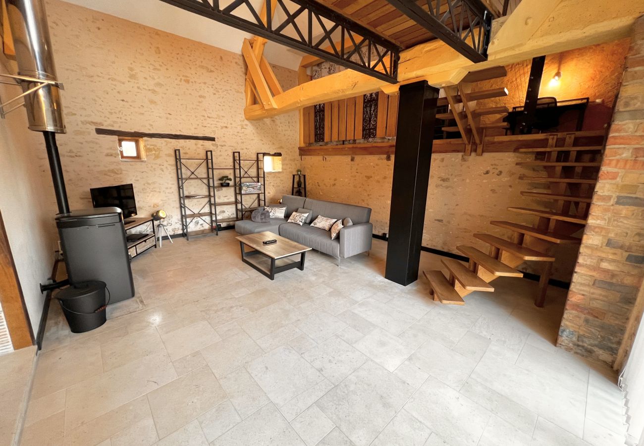 Maison à Thorigné-sur-Dué - L'Industriel - Loft - 6 pers. - Rêve au Mans