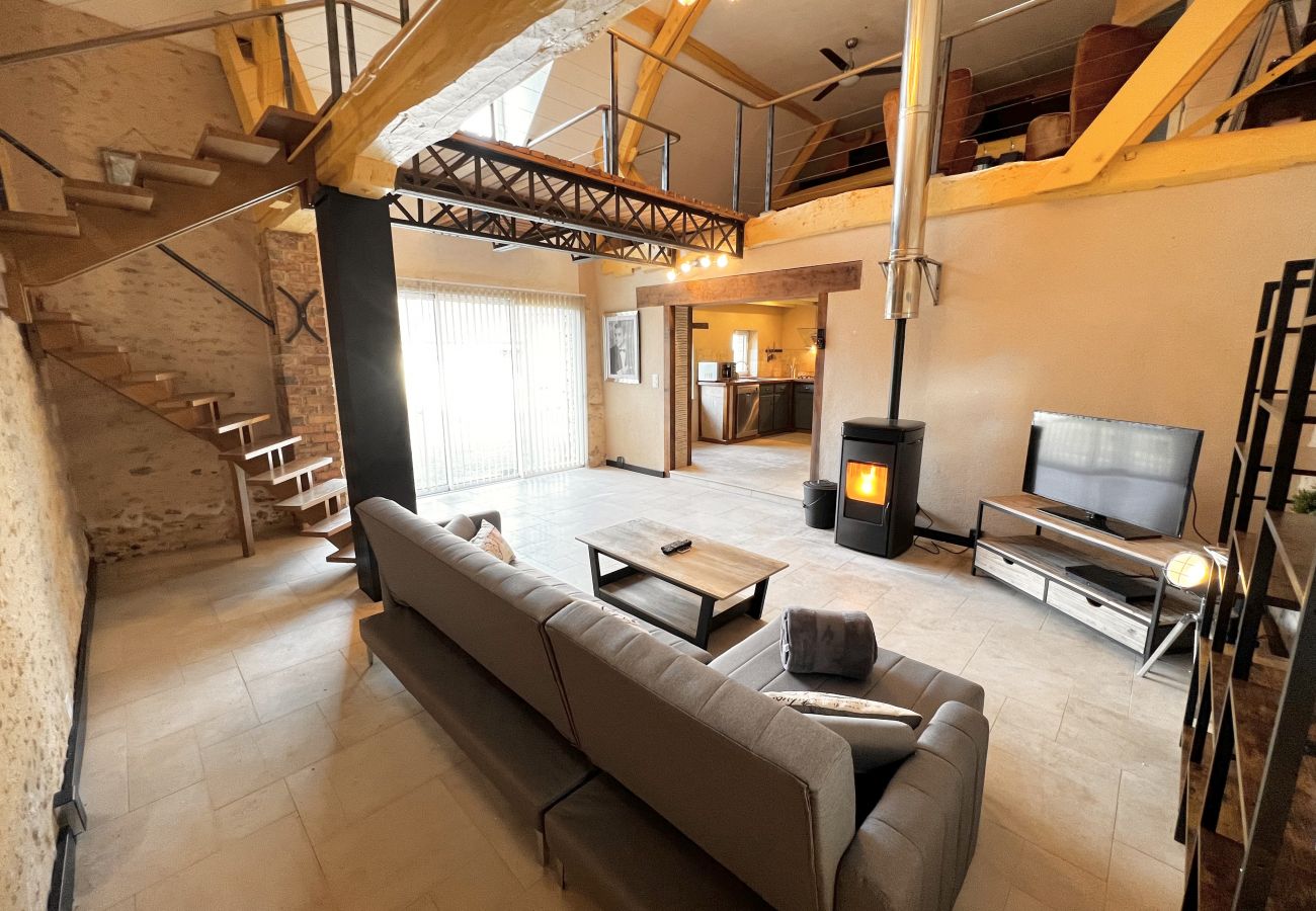 Maison à Thorigné-sur-Dué - L'Industriel - Loft - 6 pers. - Rêve au Mans