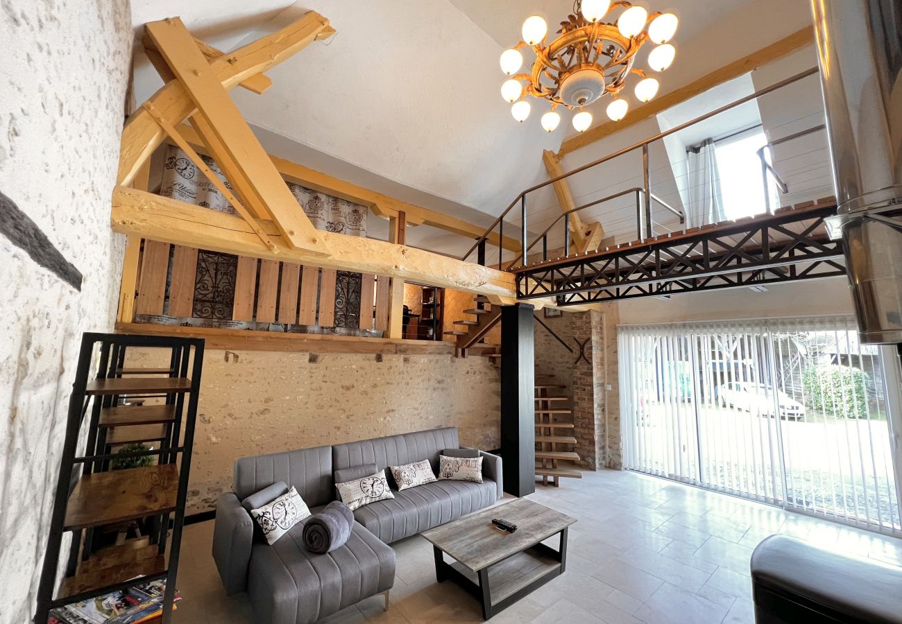 Maison à Thorigné-sur-Dué - L'Industriel - Loft - 6 pers. - Rêve au Mans