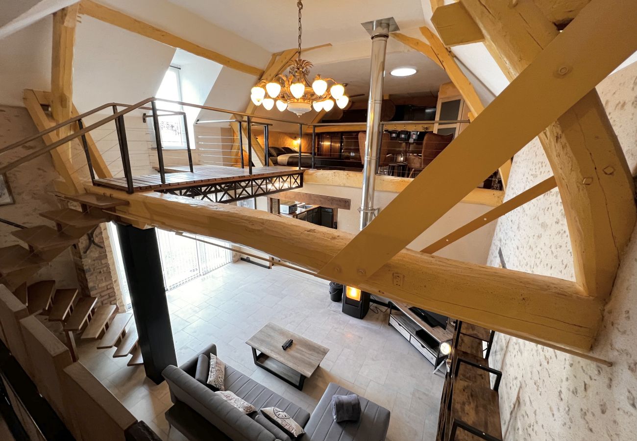 Maison à Thorigné-sur-Dué - L'Industriel - Loft - 6 pers. - Rêve au Mans