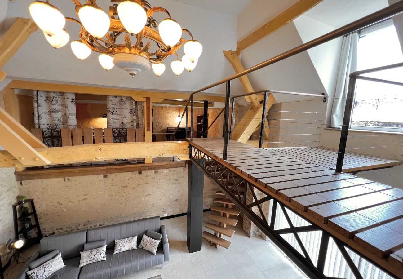 Maison à Thorigné-sur-Dué - L'Industriel - Loft - 6 pers. - Rêve au Mans