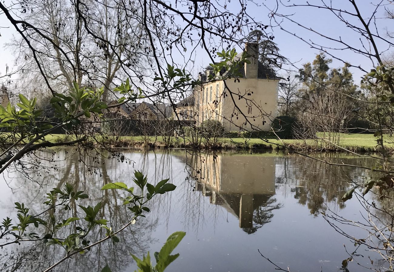 Étang du Château de Marigné, paisible oasis entourée de nature