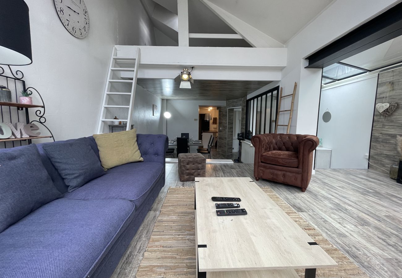 Appartement à Le Mans - L'Atypique - Centre - 6 pers. - Rêve au Mans