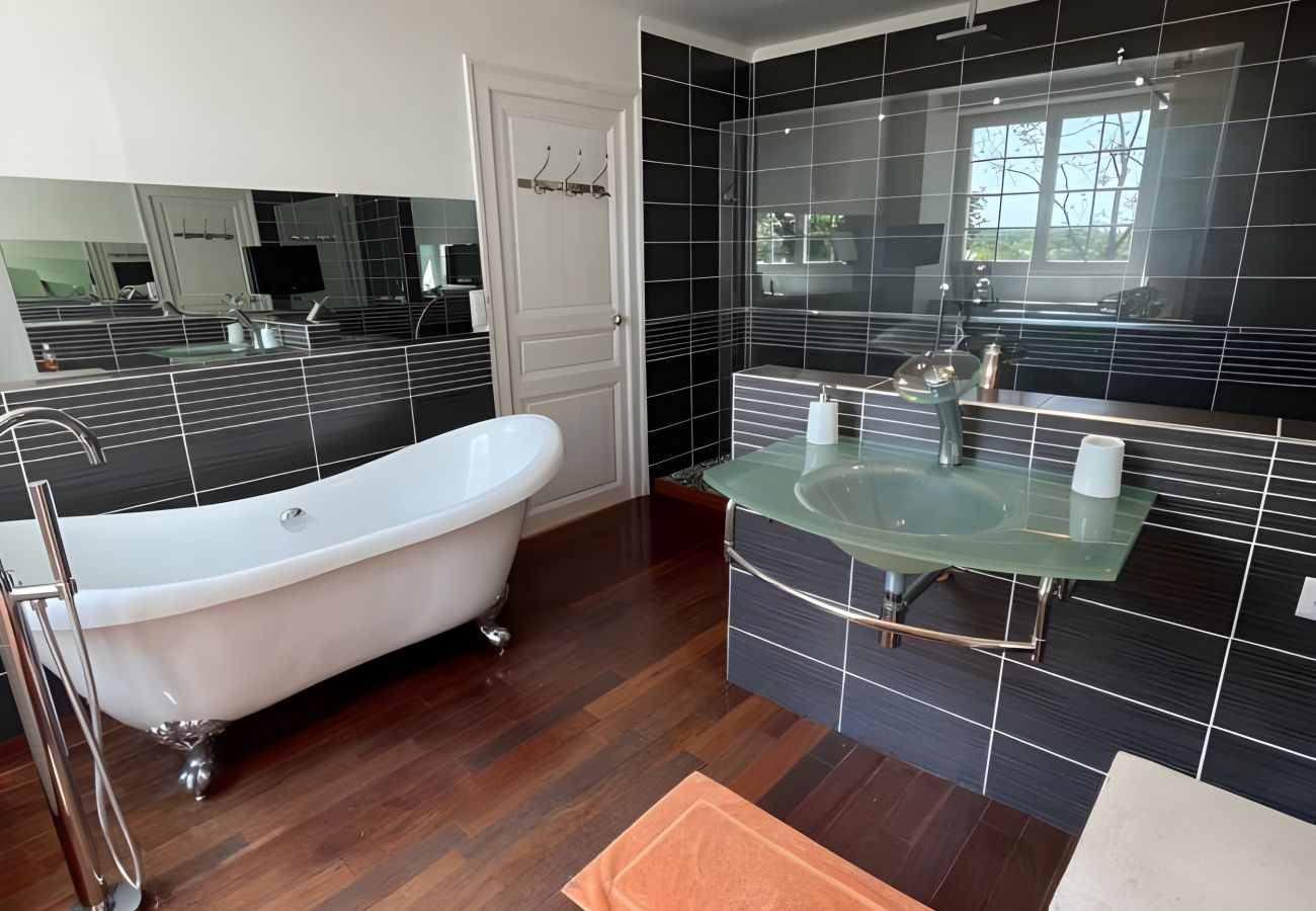 Domaine à Saint-Pavace - Domaine de la Belvaudière - 22 Pers. - Piscine - Luxe -Rêve au Mans