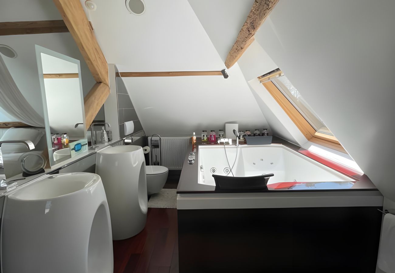 Domaine à Saint-Pavace - Domaine de la Belvaudière - 22 Pers. - Piscine - Luxe -Rêve au Mans