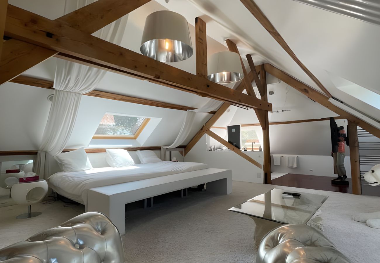 Domaine à Saint-Pavace - Domaine de la Belvaudière - 22 Pers. - Piscine - Luxe -Rêve au Mans