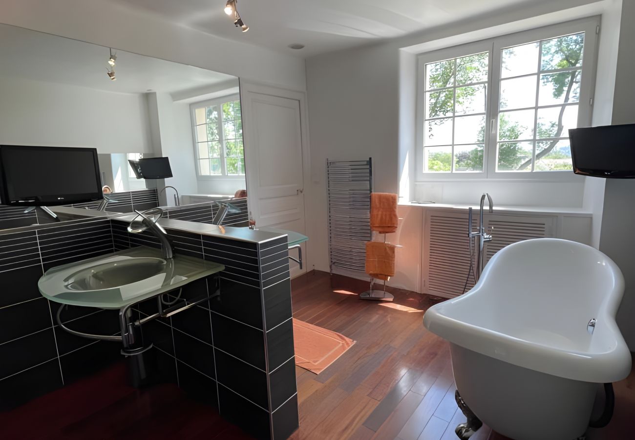 Domaine à Saint-Pavace - Domaine de la Belvaudière - 22 Pers. - Piscine - Luxe -Rêve au Mans