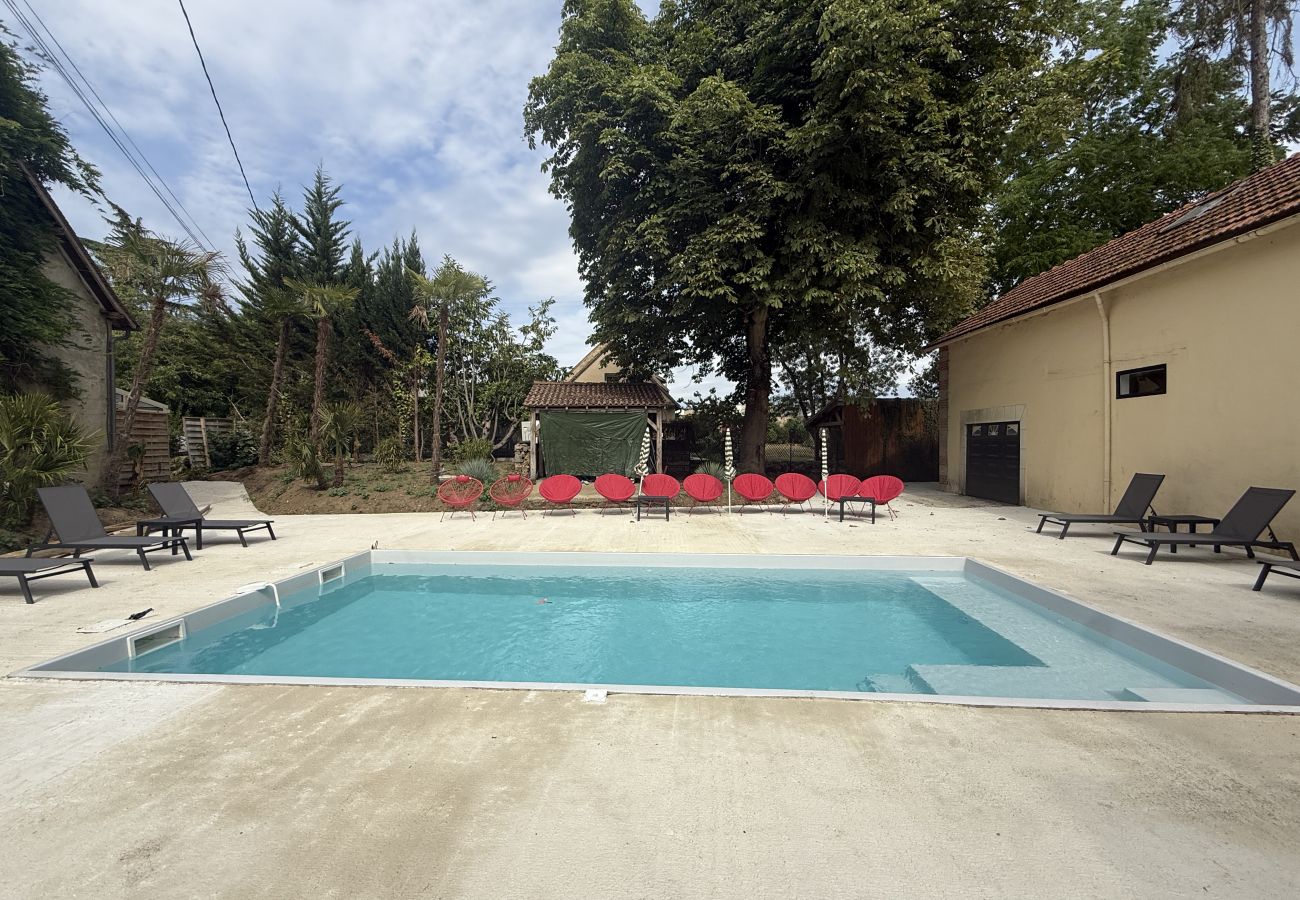 Domaine à Saint-Pavace - Domaine de la Belvaudière - 22 Pers. - Piscine - Luxe -Rêve au Mans
