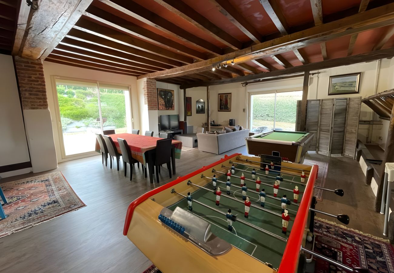 Maison à Thorée-les-Pins - La Grange - Piscine - 15 pers. - Rêve au Mans 