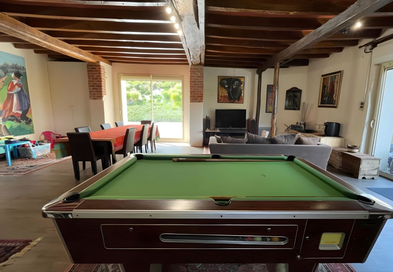 Maison à Thorée-les-Pins - La Grange - Piscine - 15 pers. - Rêve au Mans 