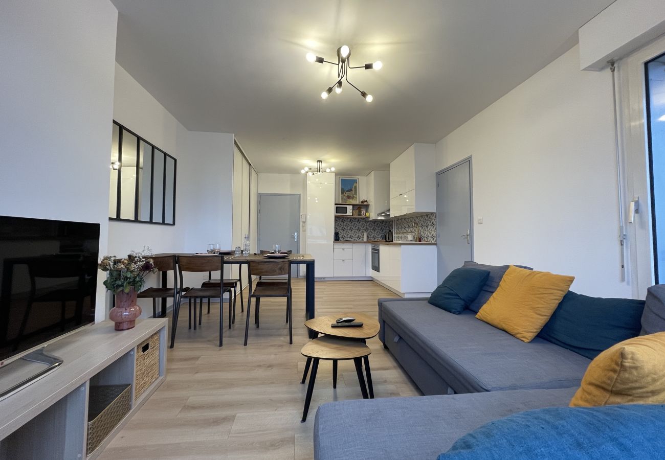 Appartement à Le Mans - Le Paradise - Balcon - Centre-ville - 4 pers. - Rêve au Mans