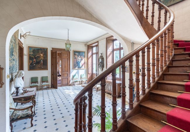 Domaine à Dangeul - Château de Dangeul - Pittoresque - 14p - Rêve au Mans Domaine à Dangeul - Château de Dangeul - Pittoresque - 14p - Rêve au Mans