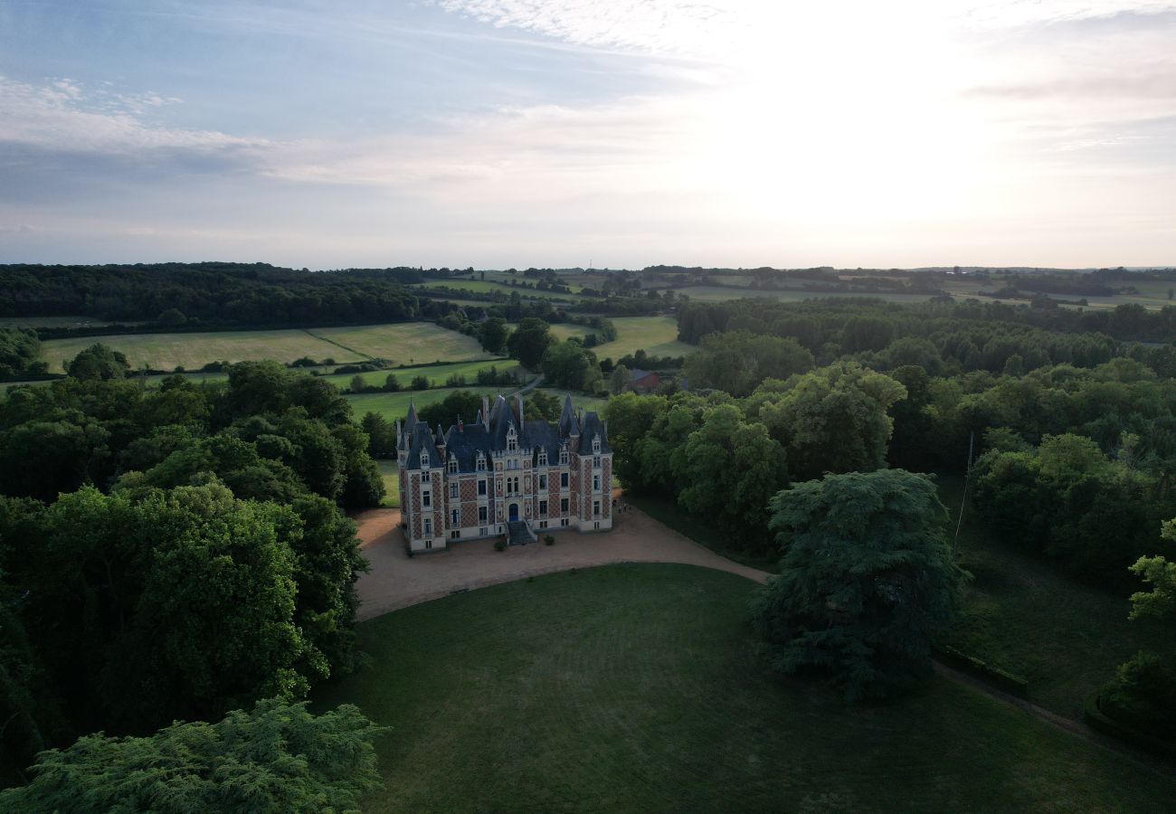Domaine à Maigné - Château de Resteau - Haut de Gamme - 15 pers - Rêve au Mans
