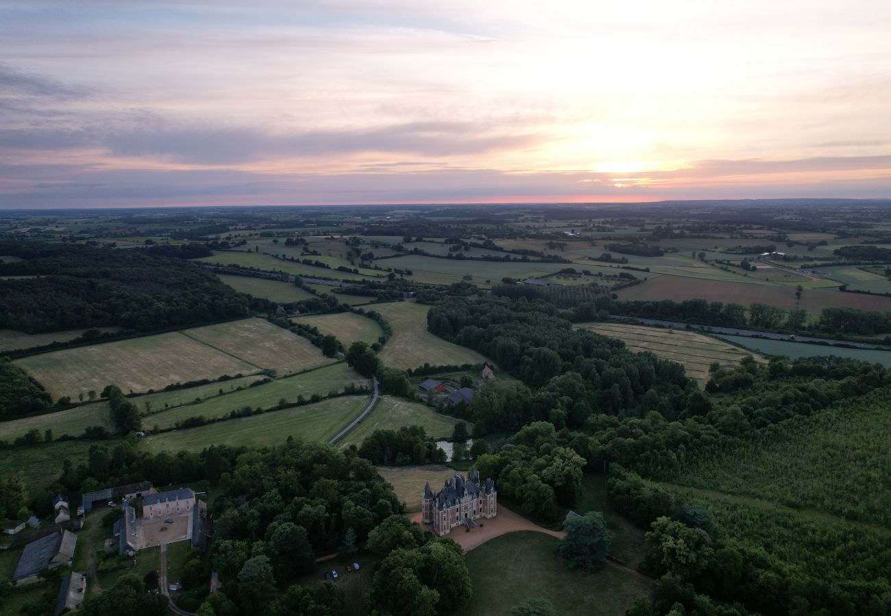 Domaine à Maigné - Château de Resteau - Haut de Gamme - 15 pers - Rêve au Mans