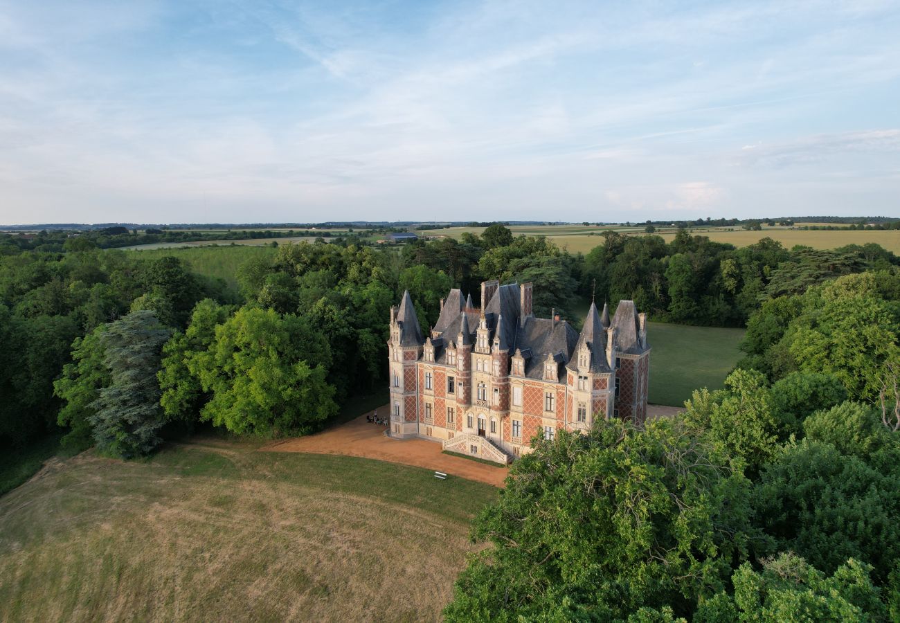 Domaine à Maigné - Château de Resteau - Haut de Gamme - 15 pers - Rêve au Mans