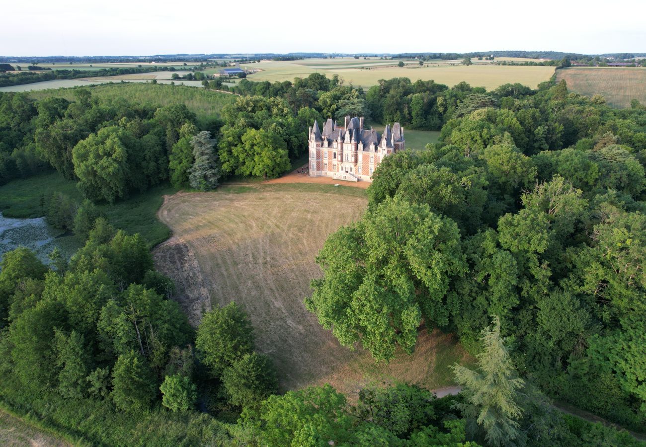 Domaine à Maigné - Château de Resteau - Haut de Gamme - 15 pers - Rêve au Mans