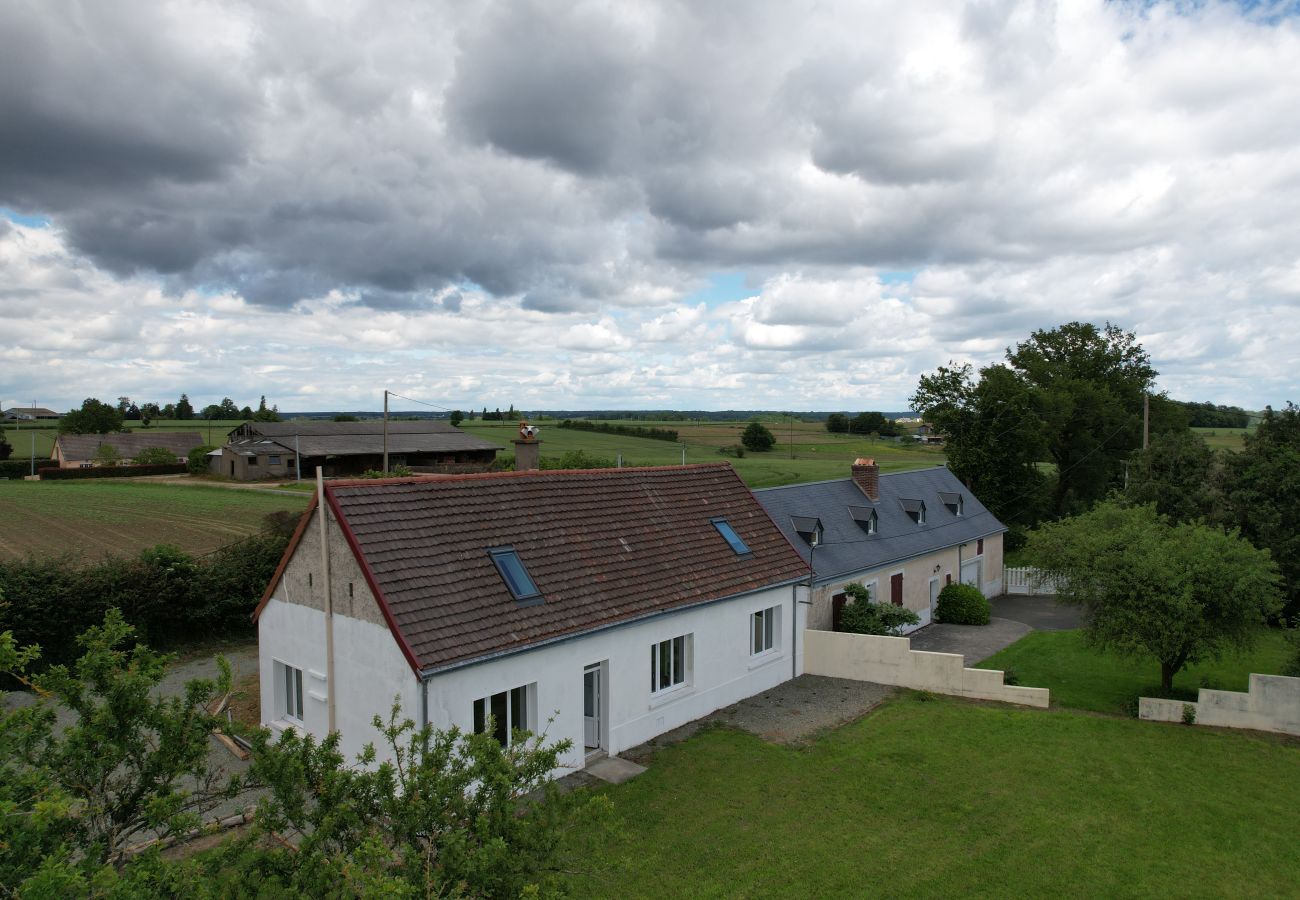 Gîte Rural à Saint-Vincent-du-Lorouër - La Paquerie - Gîte - Campagne - 12 pers - Rêve au Mans