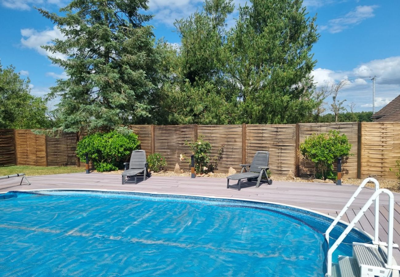 Gîte Rural à Aubigné-Racan - La Grange D'EsusTerra - piscine - 6 pers - Rêve au Mans