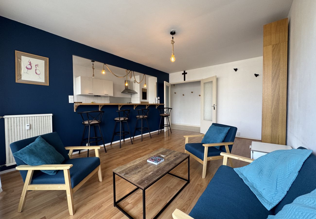 Appartement à Le Mans - Le Bollée - 6pers - balcon - Rêve au Mans